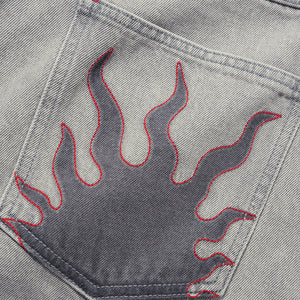 BUTTER GOODS Solar Fade Denim Jeans - Grey Wash