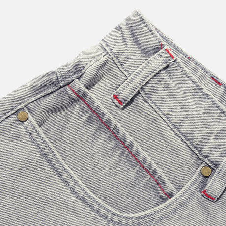 BUTTER GOODS Solar Fade Denim Jeans - Grey Wash