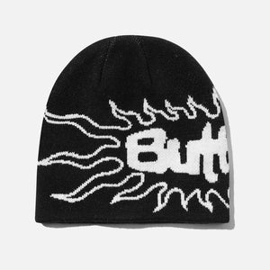 BUTTER GOODS Solar Skully Beanie - Black