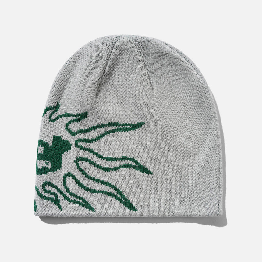 BUTTER GOODS Solar Skully Beanie - Grey