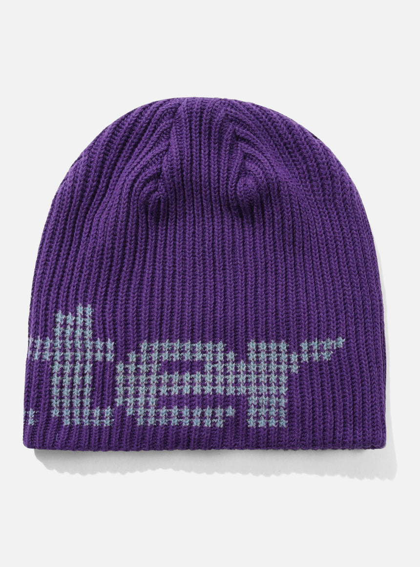 BUTTER GOODS Stars Skully Beanie - Purple