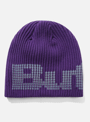 BUTTER GOODS Stars Skully Beanie - Purple
