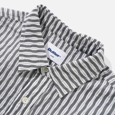 BUTTER GOODS Stitch Shirt - Grey