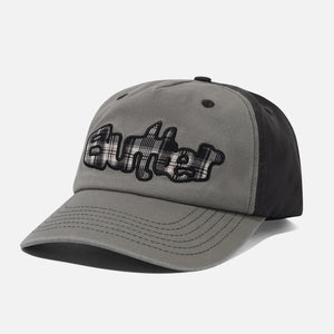 BUTTER GOODS Stretch 5 Panel Cap - Washed Charcoal
