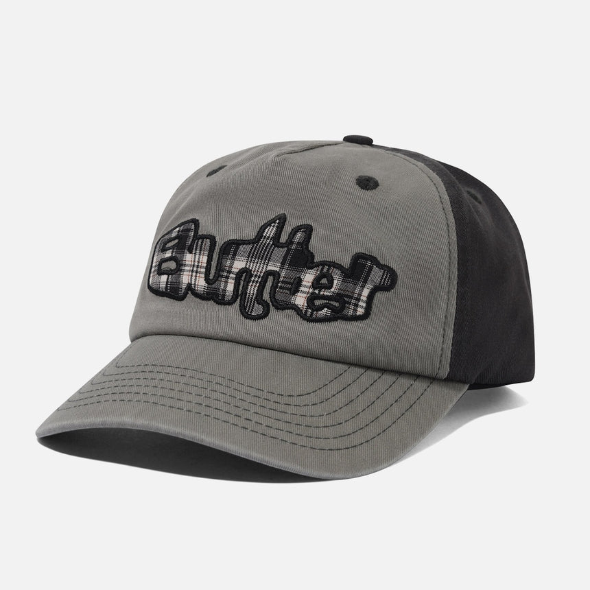BUTTER GOODS Stretch 5 Panel Cap - Washed Charcoal