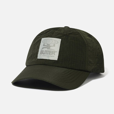 BUTTER GOODS Terrain 6 Panel Cap - Faded Black