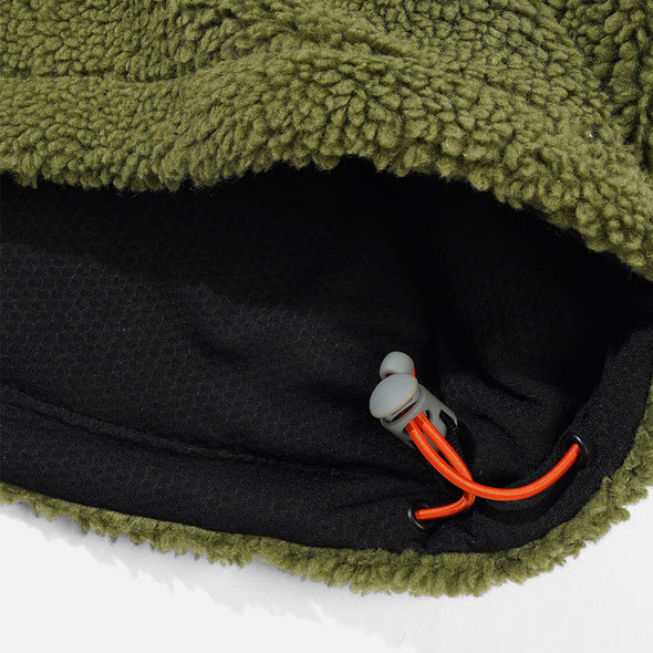 BUTTER GOODS Terrain Highpile Jacket - Moss