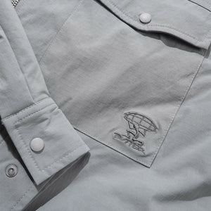 BUTTER GOODS Terrain Insulated Shirt - Stone