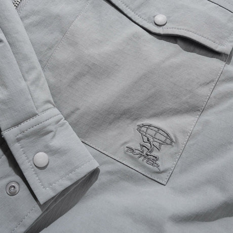 BUTTER GOODS Terrain Insulated Shirt - Stone