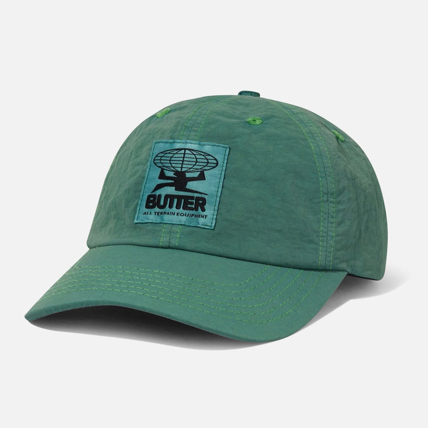 BUTTER GOODS Terrain Overdyed 6 Panel Cap - Melon