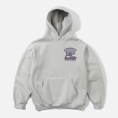 BUTTER GOODS Terrain Pullover Hood - Cement