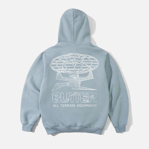 BUTTER GOODS Terrain Pullover Hood - Ice