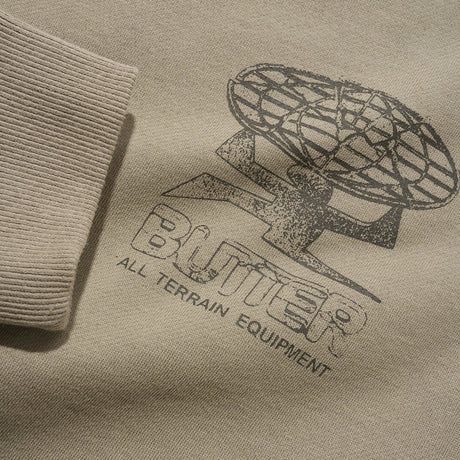BUTTER GOODS Terrain Pullover Hood - Stone