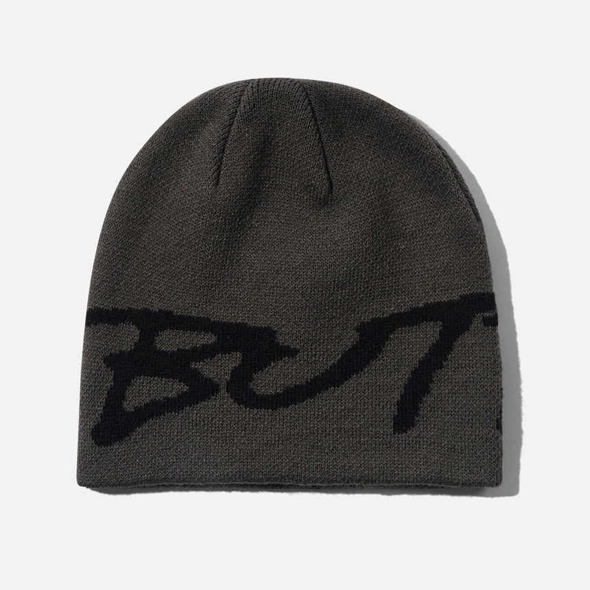 BUTTER GOODS Terrain Skully Beanie - Black