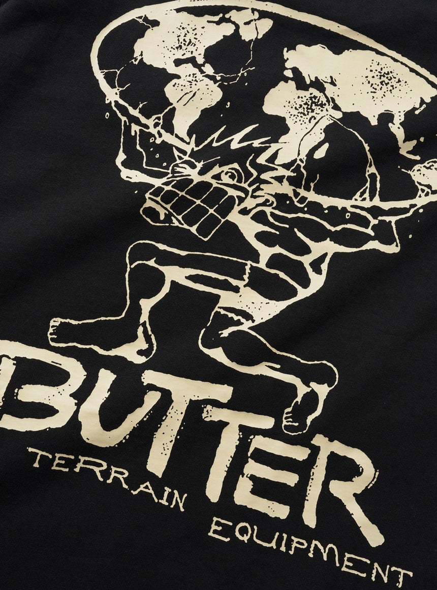 BUTTER GOODS Terrain Tee - Black