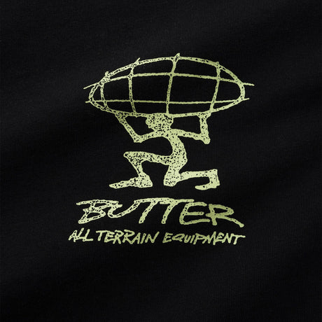 BUTTER GOODS Terrain Tee - Black