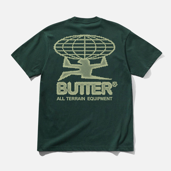 BUTTER GOODS Terrain Tee - Dark Forest