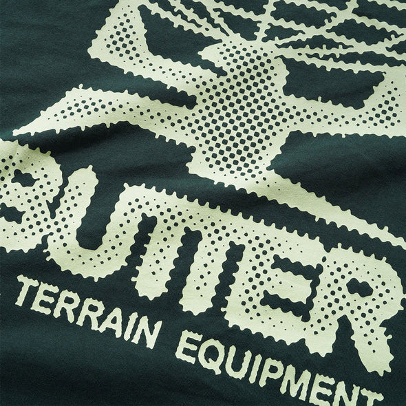 BUTTER GOODS Terrain Tee - Dark Forest