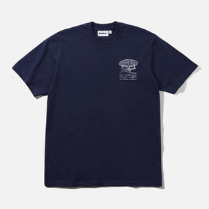 BUTTER GOODS Terrain Tee - Midnight