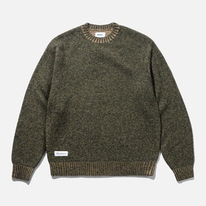BUTTER GOODS Textured Knit Sweater - Army
