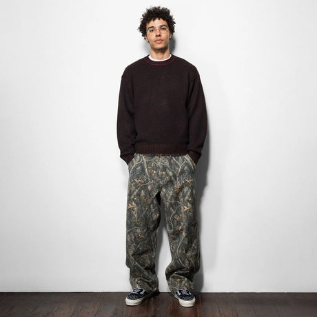 BUTTER GOODS Textured Knit Sweater - Black
