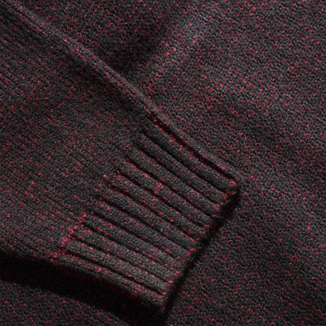 BUTTER GOODS Textured Knit Sweater - Black