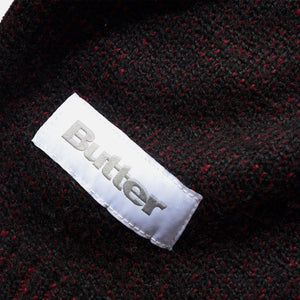 BUTTER GOODS Textured Knit Sweater - Black