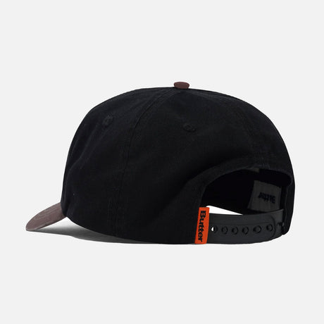 BUTTER GOODS Tide 5 Panel Cap - Washed Black/Dusk