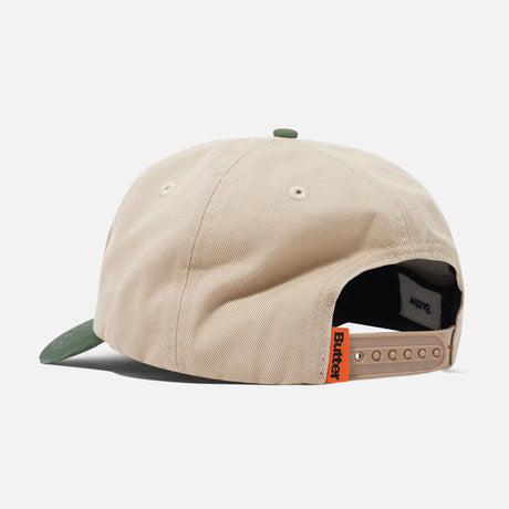 BUTTER GOODS Tide 5 Panel Cap - Washed Tan/Seaweed
