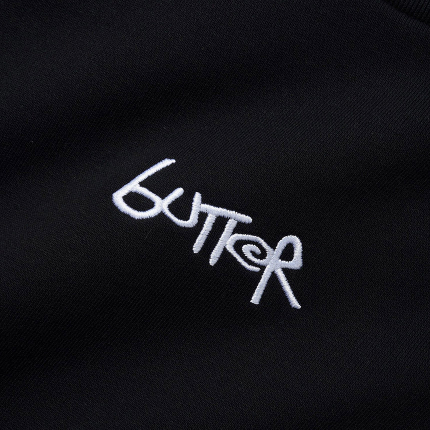 BUTTER GOODS Tread Crew - Black/Charcoal