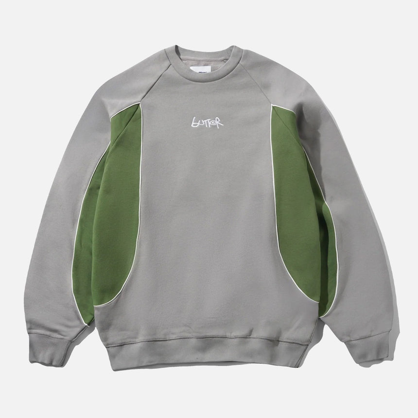 BUTTER GOODS Tread Crew - Concrete/Moss