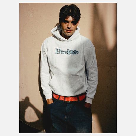 BUTTER GOODS Trumpet Pullover Hood - Ash