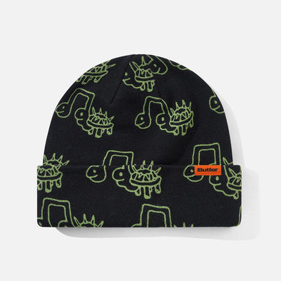 BUTTER GOODS Turtle Beanie - Black