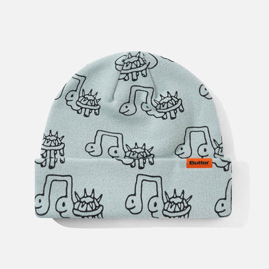 BUTTER GOODS Turtle Beanie - Grey