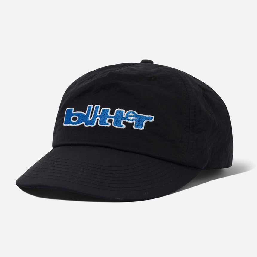 BUTTER GOODS Warped 5 Panel Cap - Black