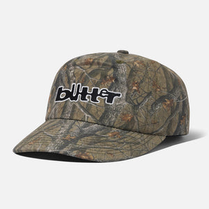 BUTTER GOODS Warped 5 Panel Cap - Forest Camo