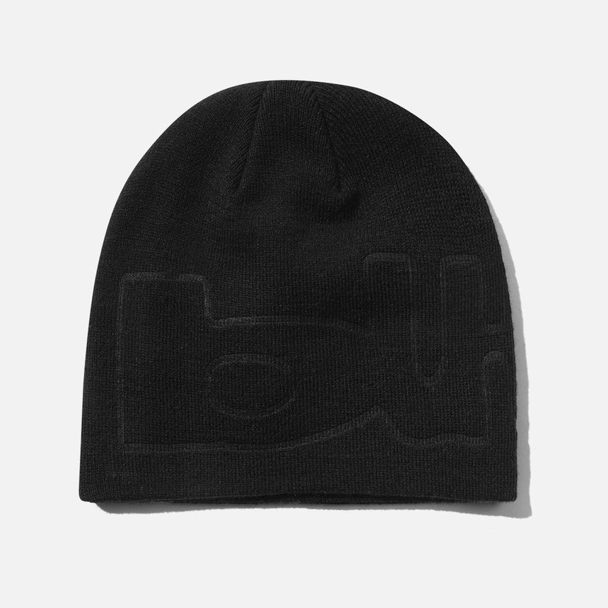 BUTTER GOODS Warped Skully Beanie - Black