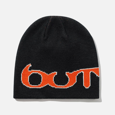BUTTER GOODS Witness Skully Beanie - Black