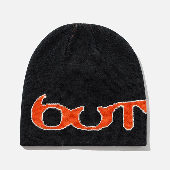 BUTTER GOODS Witness Skully Beanie - Black
