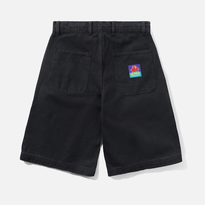 BUTTER GOODS Work Shorts - Black