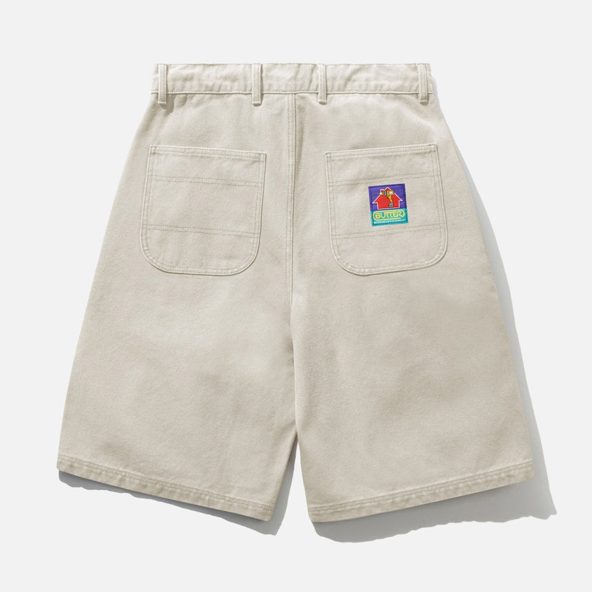 BUTTER GOODS Work Shorts - Stone