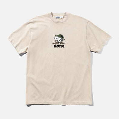BUTTER GOODS X PEANUTS Can't Stand It Tee - Sandstone