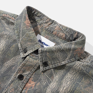 BUTTER GOODS Yard Shirt - Forest Camo