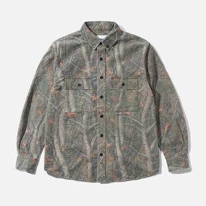 BUTTER GOODS Yard Shirt - Forest Camo