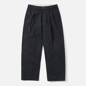 BUTTER GOODS Pleated Trousers - Black