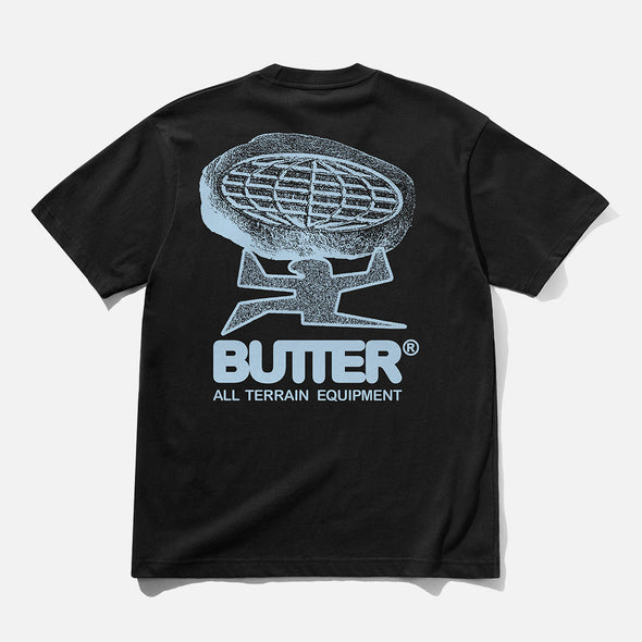 BUTTER GOODS Terrain Tee - Black