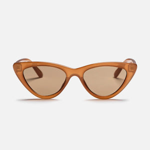CHPO Amy Sunglasses - Mustard/Brown