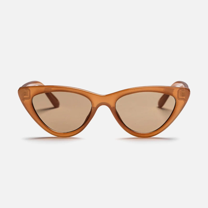 CHPO Amy Sunglasses - Mustard/Brown