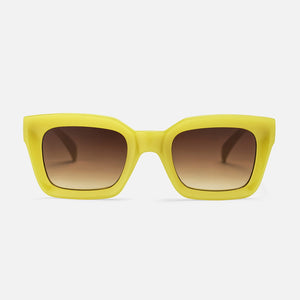 CHPO Anna Sunglasses - Lemon/Brown