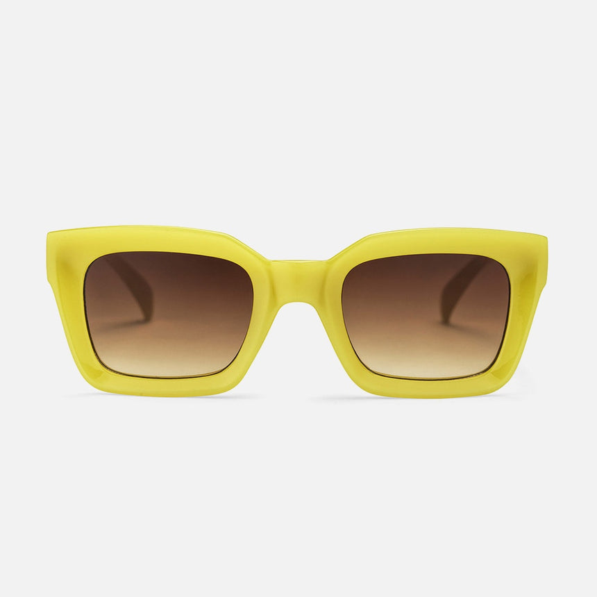 CHPO Anna Sunglasses - Lemon/Brown